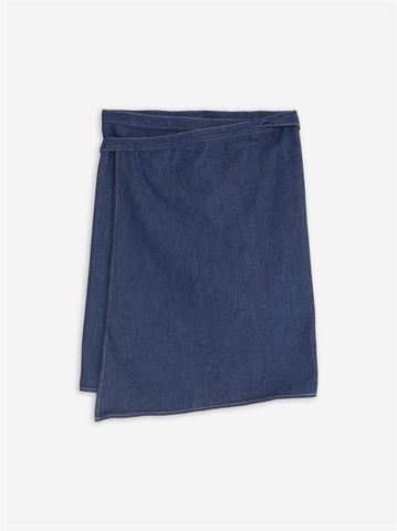 Ania Wrap Skirt - Dark Blue