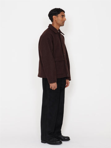 Antek Wool Jacket - Brown