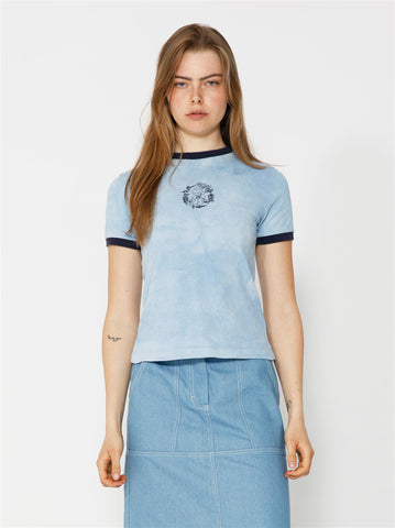 Liyana Gardener Print T-shirt - Indigo Dye
