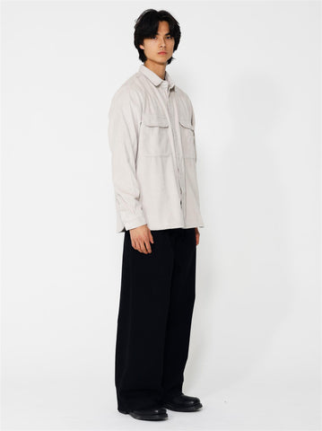 Iwo Cord Shirt - Sand Beige