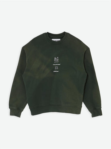 Family Crewneck - Washed Green
