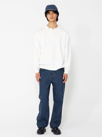 Bowen Sweater - White/Off White Stripes