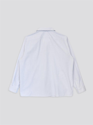 Lew Longsleeve Shirt - Blue/White Checks - F5 Concept Store
