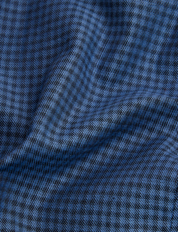 Serafin Shirt - Checked Blue
