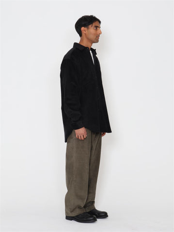 Donat Overshirt - Black Cord - F5 Concept Store