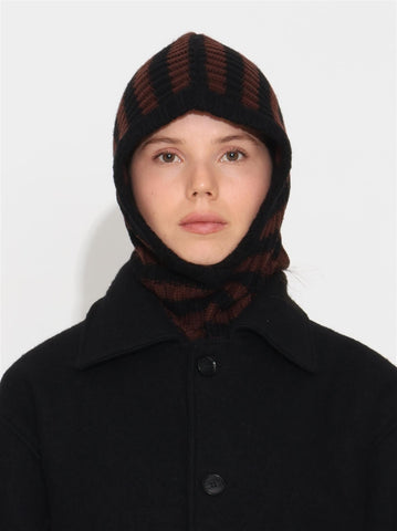 Yue Balaclava - Black/Brown - F5 Concept Store