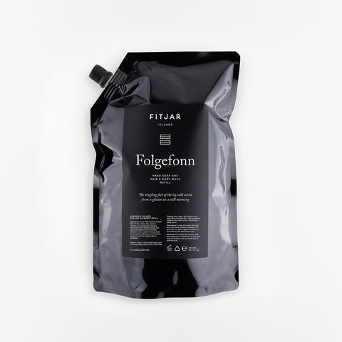 Folgefonn Hand, Body & Hair Soap Refill 1000 ml