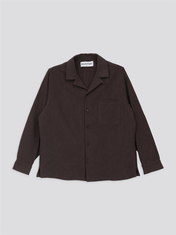 Lew Longsleeve Overshirt - Brown