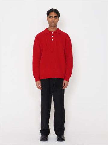 Bowen Wool Sweater - Red - F5 Concept Store