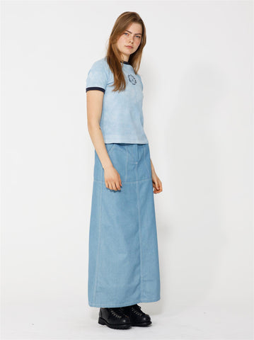 Alina Denim Skirt - Light Blue