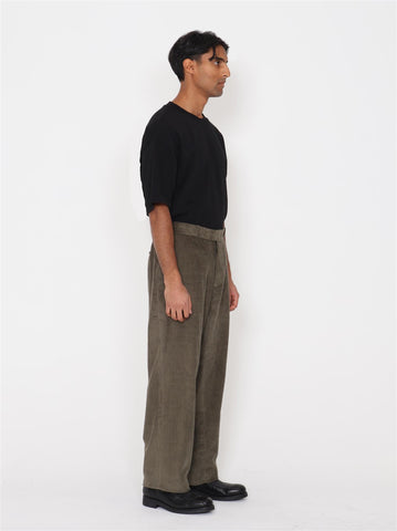 Perun Cord Pants - Green - F5 Concept Store