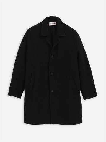 Nicodem Wool Coat - Black