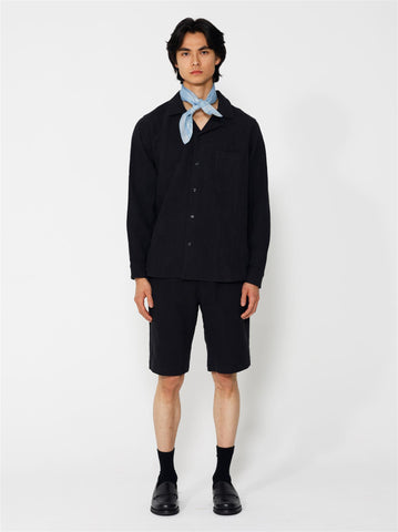 Lew Longsleeve Overshirt - Black