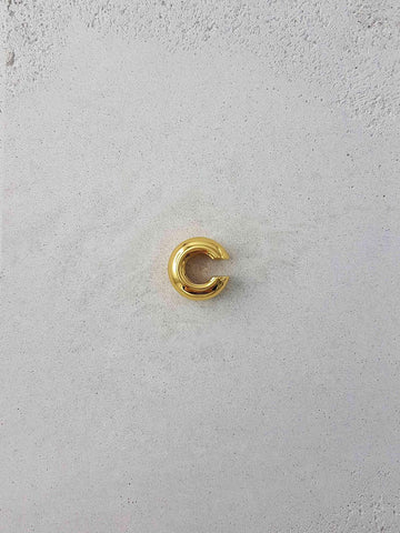 Chubby Single Earcuff - 22K Gold