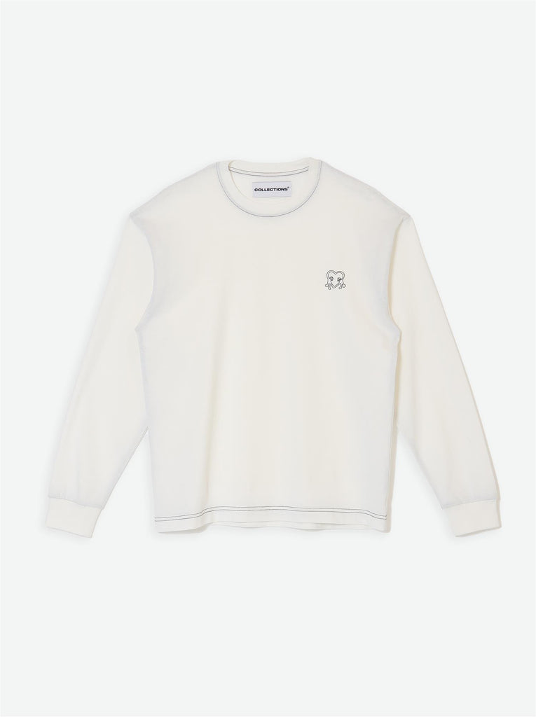 Almir Heart Longsleeve - Off White