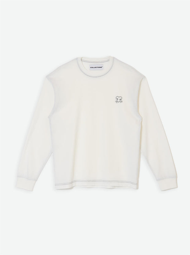 Almir Heart Longsleeve - Off White
