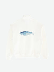 Babas Fishy Halfzip - Off White