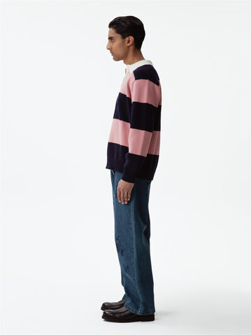 Bowen Sweater - Pink/Navy