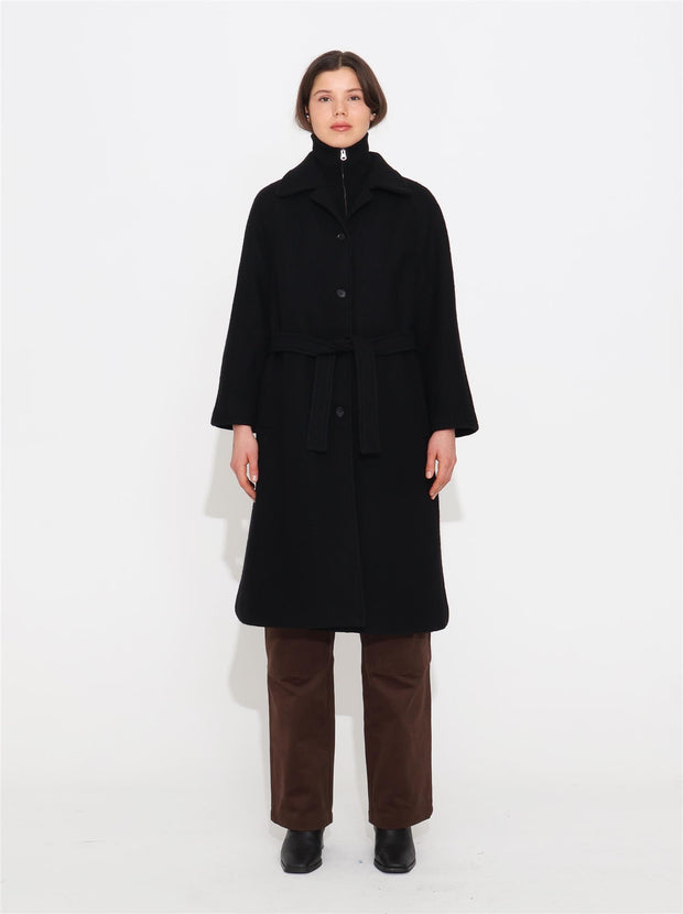 Anna Wool Coat - Black