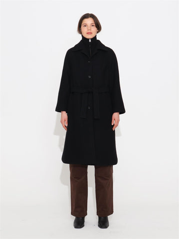 Anna Wool Coat - Black