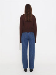 Liena Merino Sweater - Brown