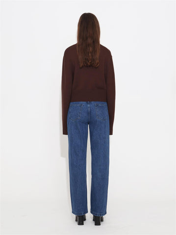 Liena Merino Sweater - Brown