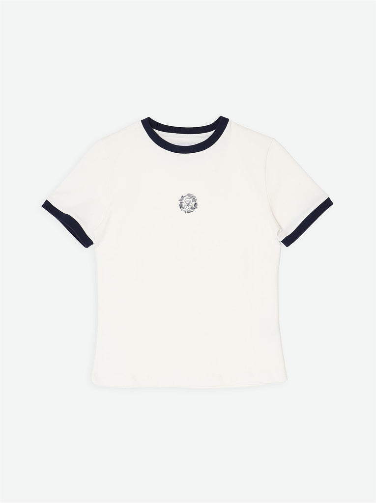 Liyana Gardener Print T-shirt - Off White
