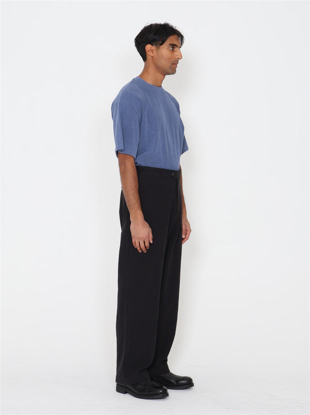 Perun Linen Pants - Black
