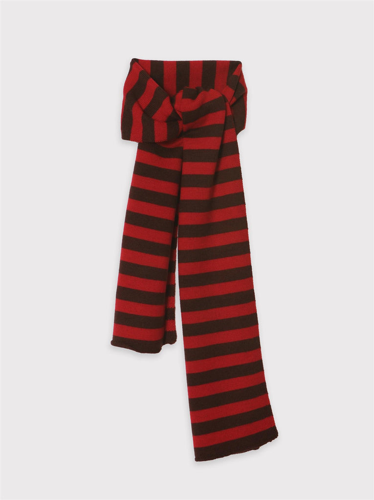 Luo Big Scarf - Red/Brown