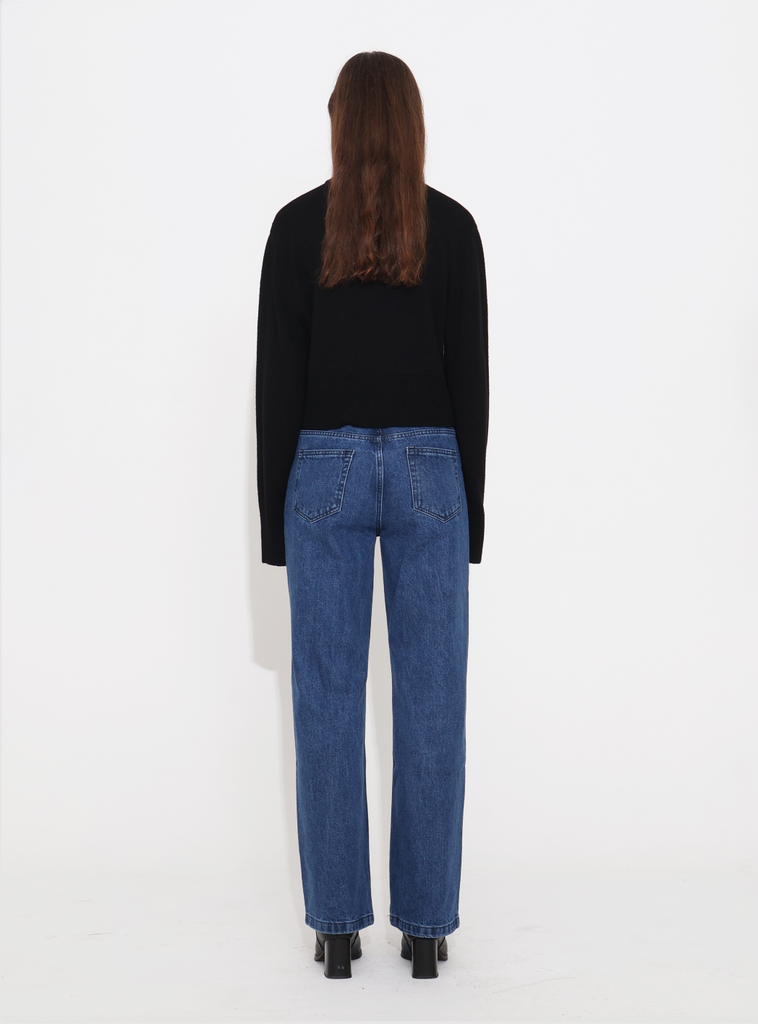 Liena Merino Sweater - Black