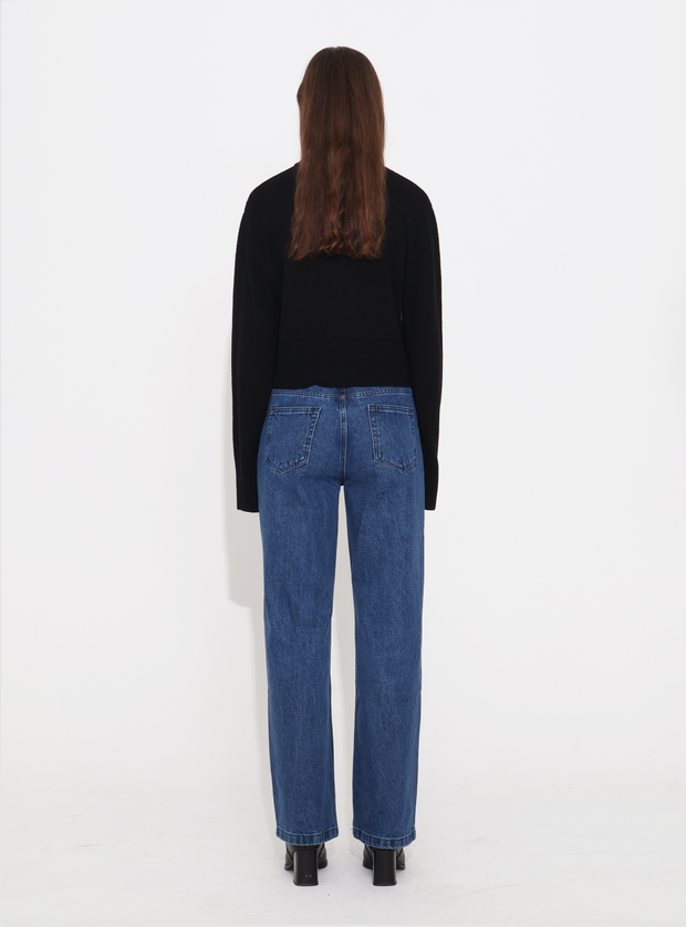 Liena Merino Sweater - Black