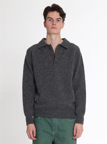 Arran Sweater - Charcoal