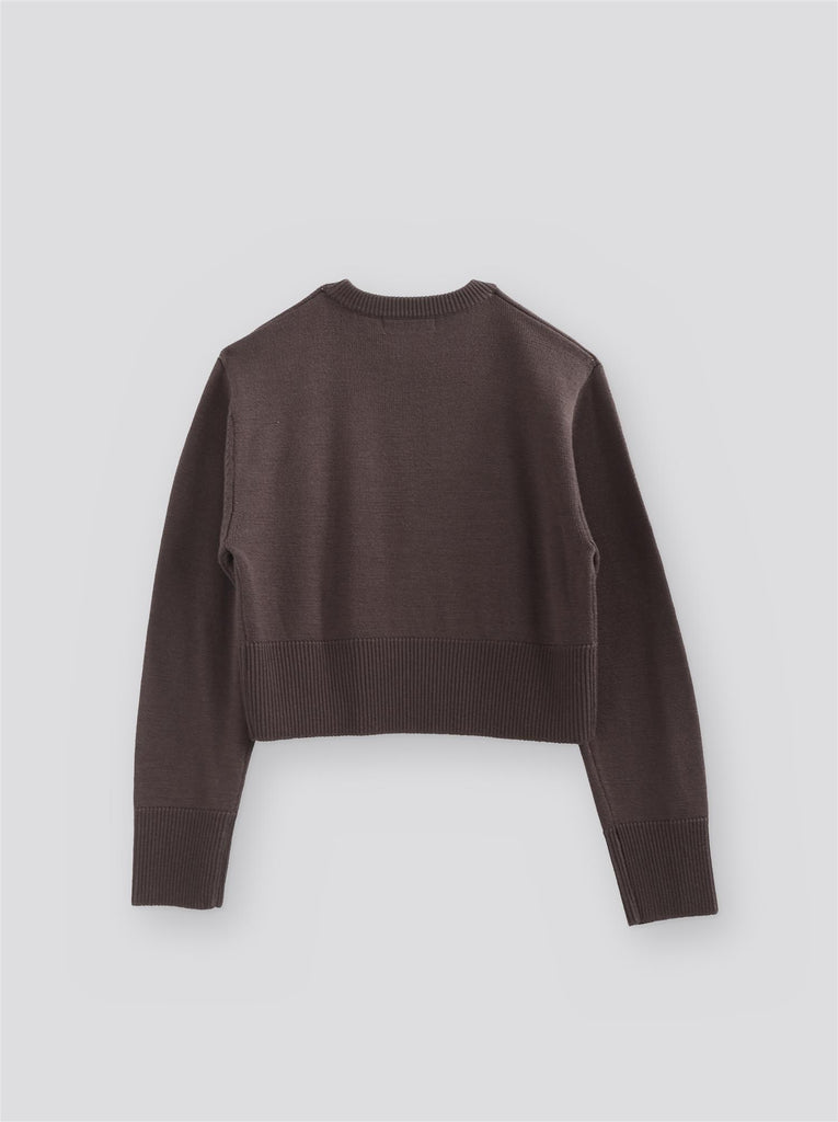 Liena Merino Sweater - Taupe