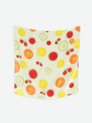 Babas Silk Scarf - Fruits
