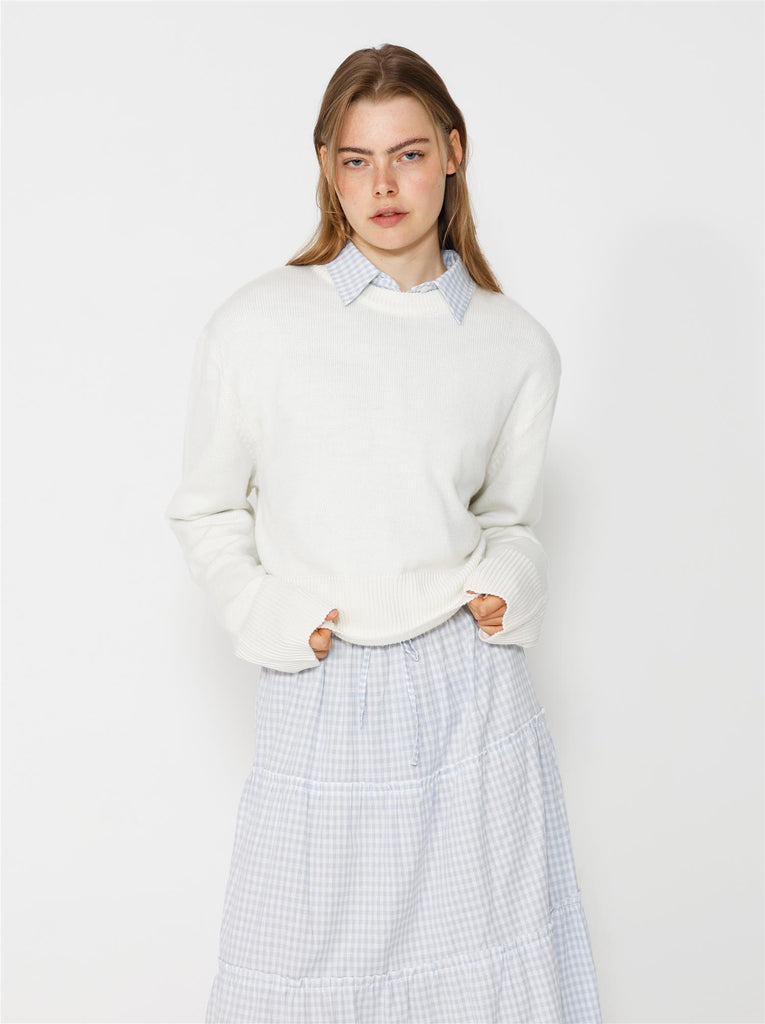Liena Merino Sweater - Cream