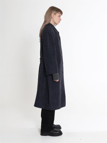 Anna Wool Coat - Checked