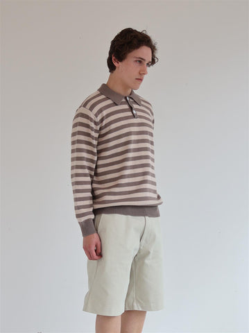 Bowen Sweater - Brown/Sand