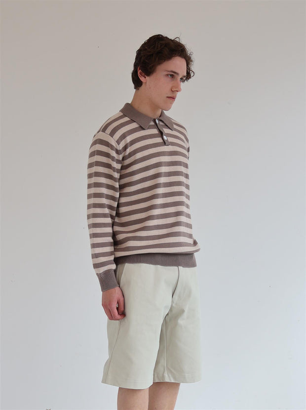 Bowen Sweater - Brown/Sand