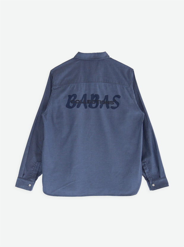 Iwo Babas shirt - Checked Blue