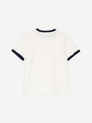 Liyana T-shirt - Off White/Navy