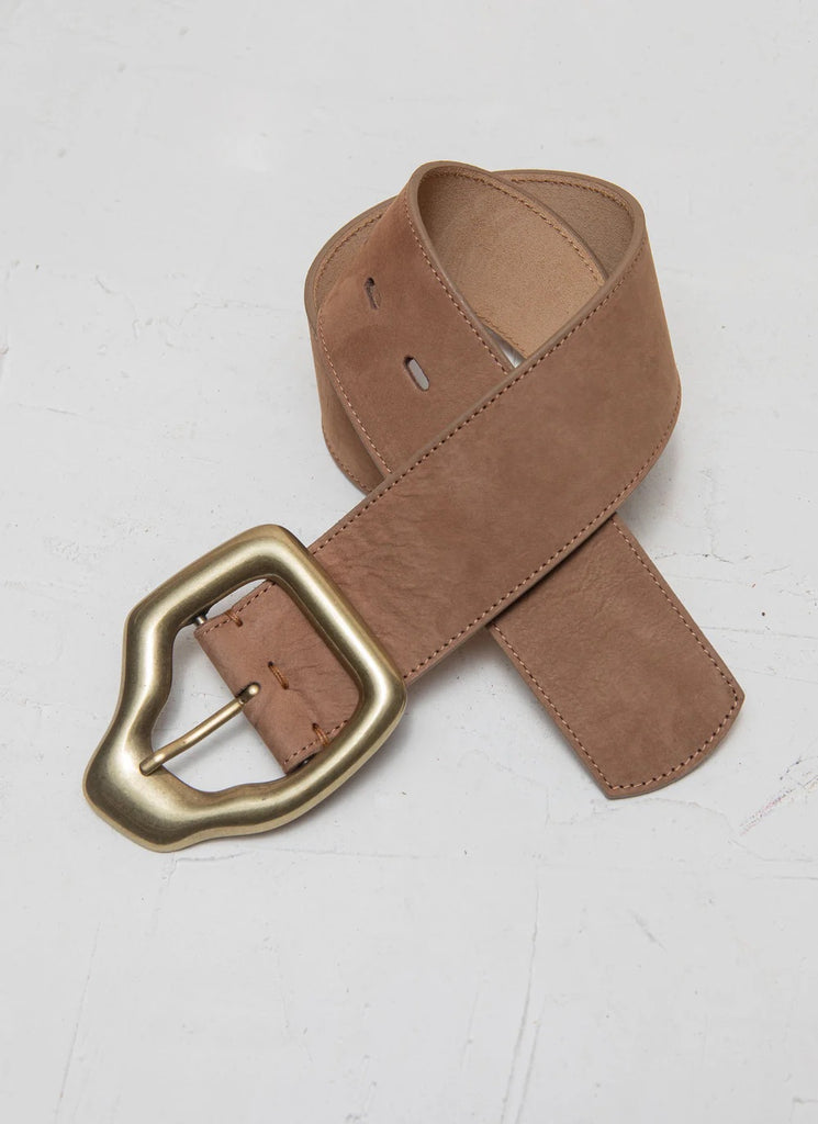 Ako belt - Nutmeg/Gold