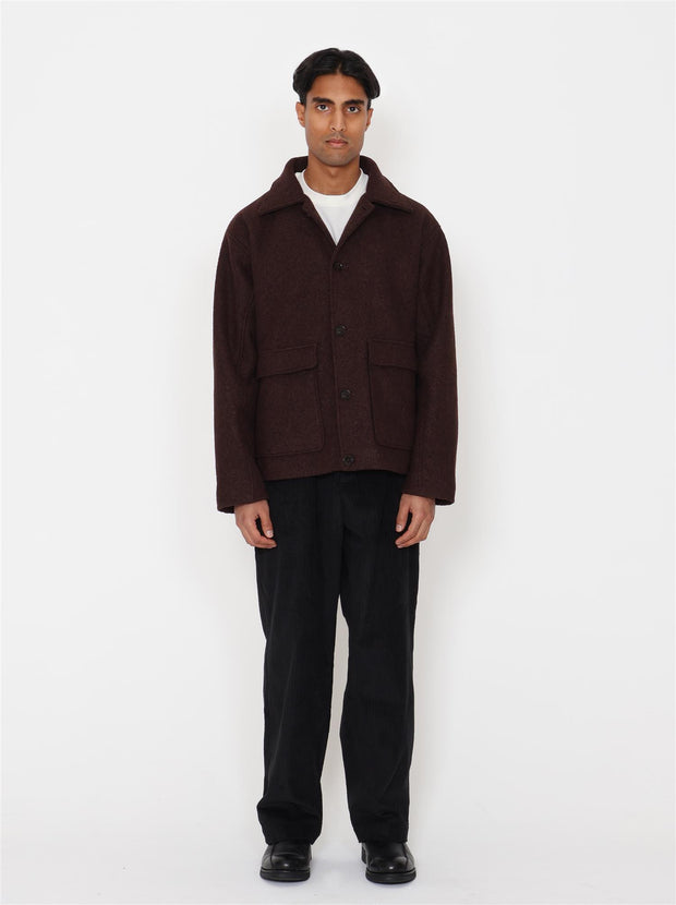 Antek  Wool Jacket - Brown