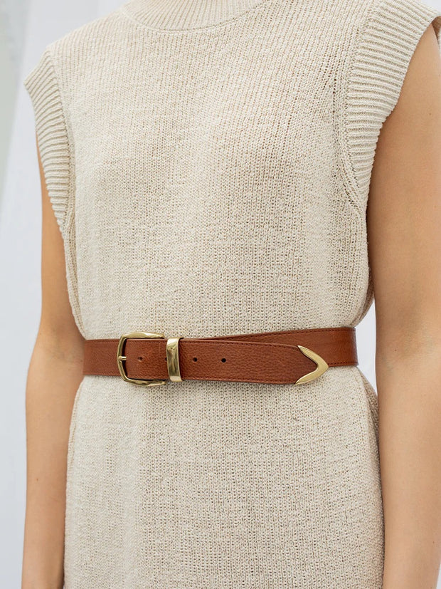 Nebel Belt - Nutmeg/Gold