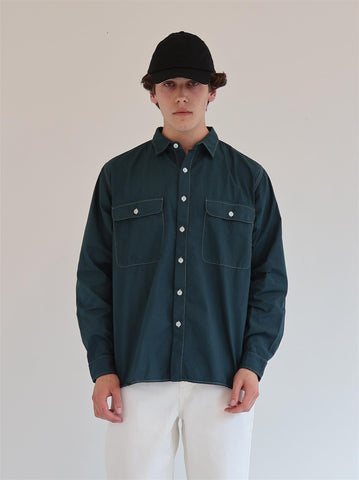 Iwo Shirt - Bottle Green