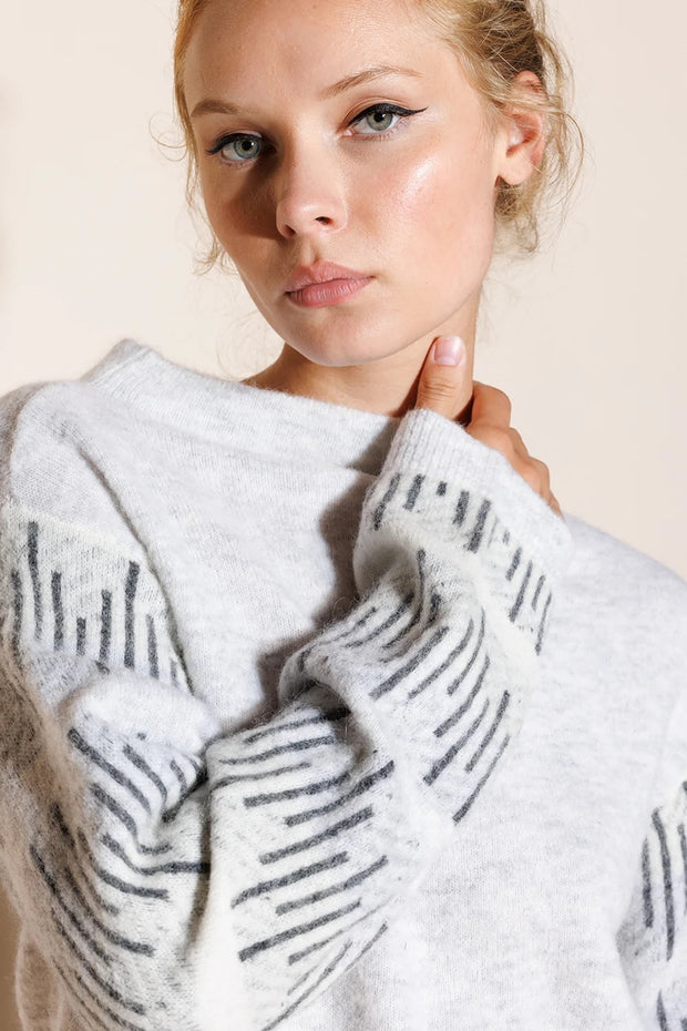 Anita Sweater - Snow Owl