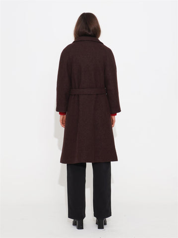 Anna Wool Coat - Brown
