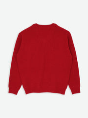 Zimo Wool Sweater - Red