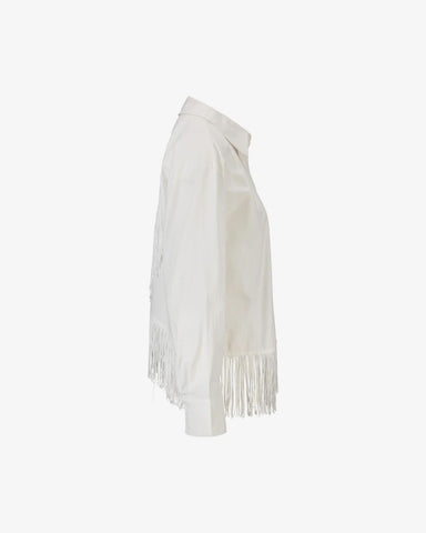 Fringe shirt - White