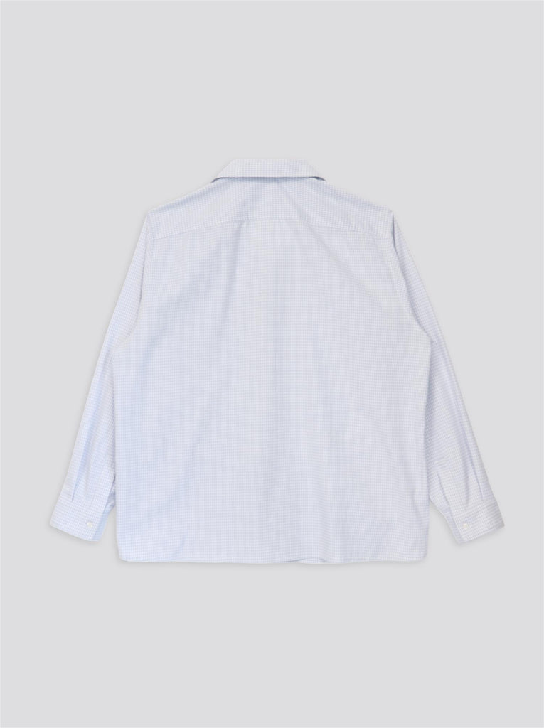 Lew Longsleeve Shirt - Blue/White Checks