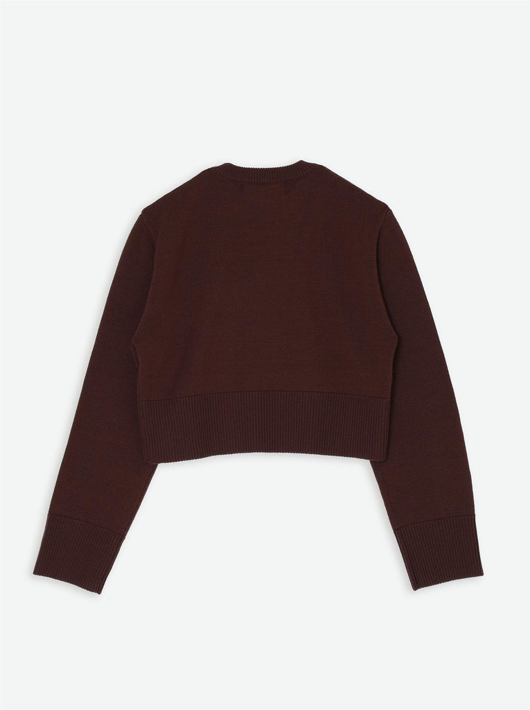 Liena Merino Sweater - Brown
